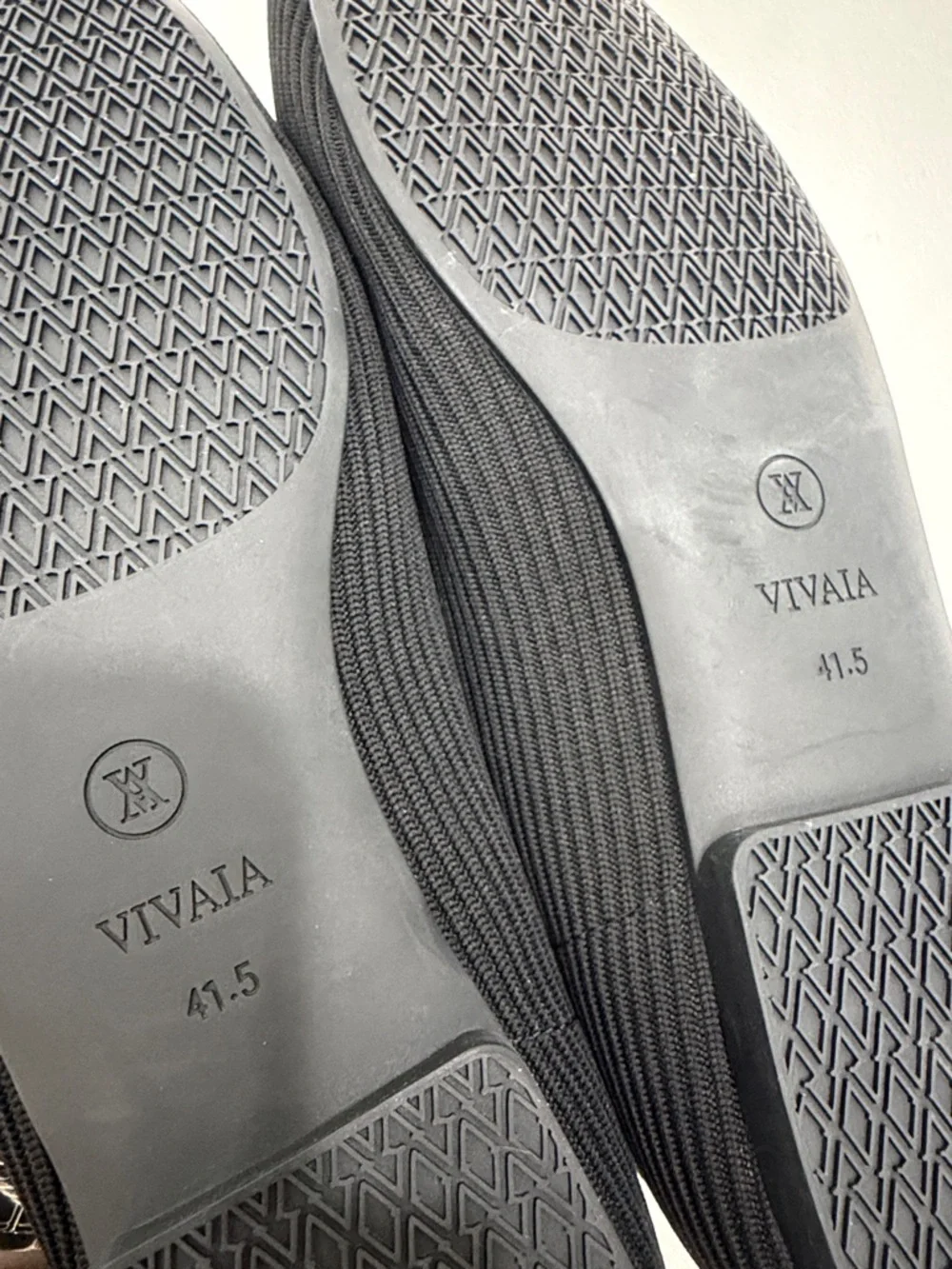 Vivaia Margot Ballet Square Toe black flats size 41.5